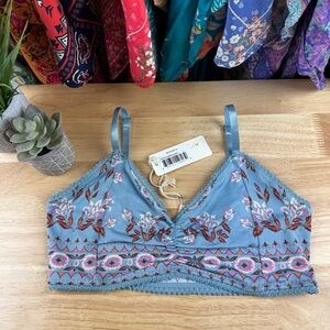 ✨ Spell Pandora Bralette ✨ Aquarium Blue✨ L